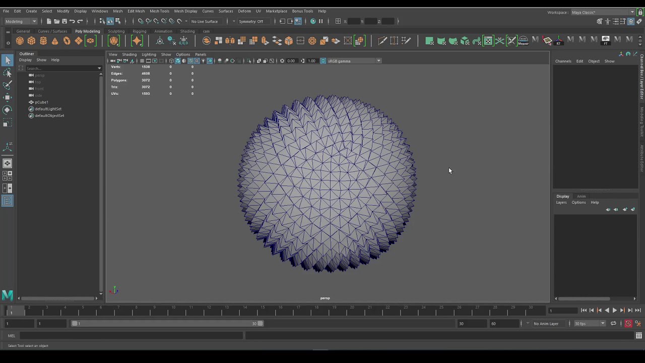 Sphere Grid Pattern - ( image to video )
