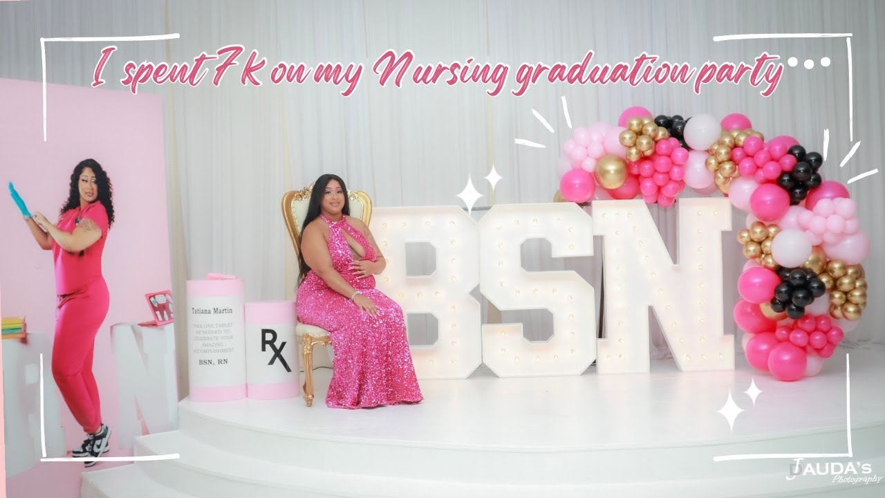 I spent 7k on my nursing school graduation party| Watch me graduate, have fun, and MORE!!!