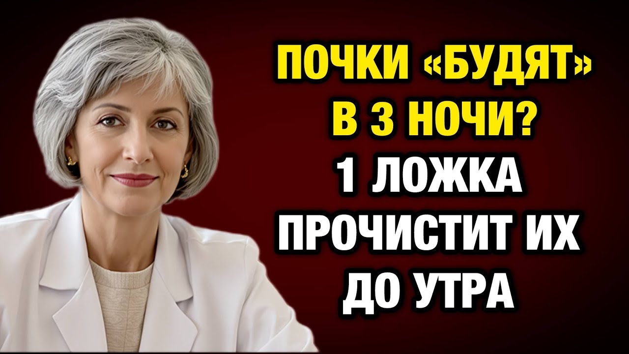 Как очистить почки и спать до утра: 1 секрет опытного уролога