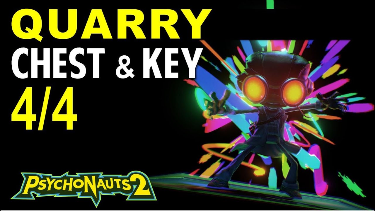 Motherlobe Quarry: All Supply Chests and Keys Locations | Psychonauts 2 (Collectibles Guide)