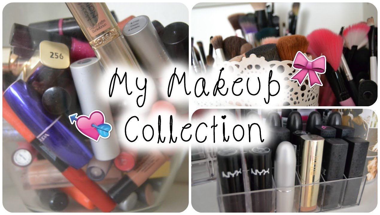 My Makeup Collection 2016 ♡