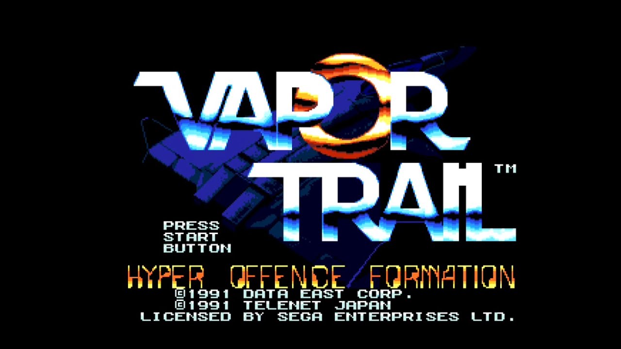 Vapor Trail - Sega Genesis