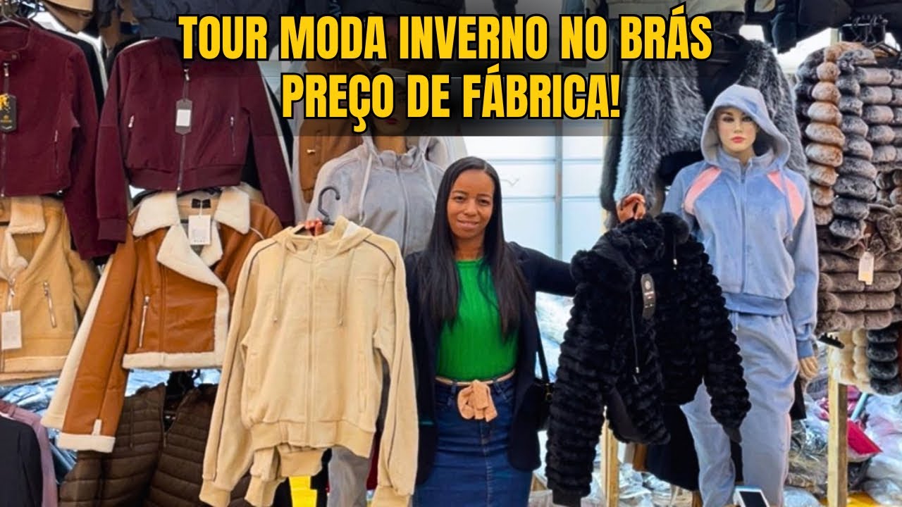 ONDE COMPRAR MODA INVERNO NO BRÁS? (Preço de Fabrica)