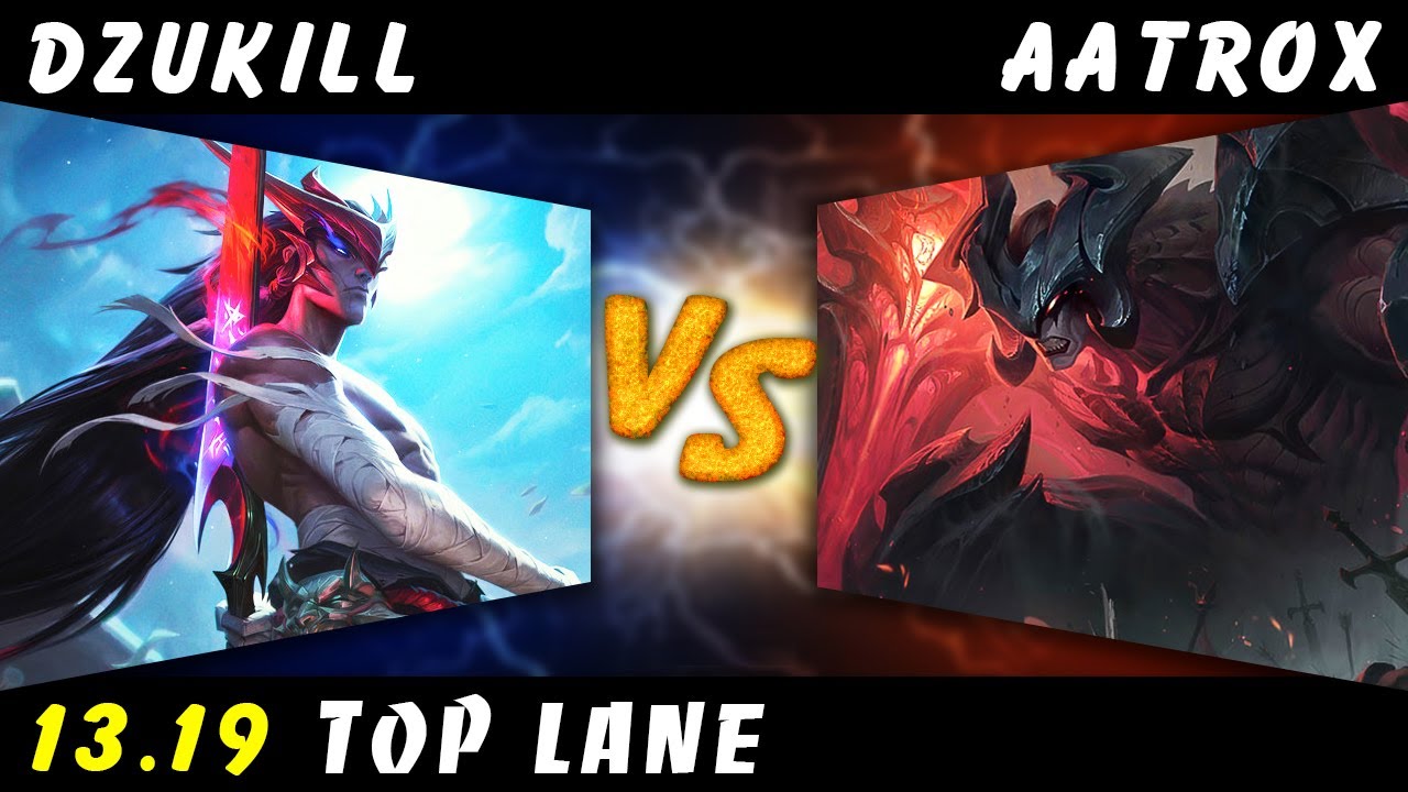 Dzukill - Yone vs Aatrox TOP #2 Patch 13.19 - Yone Gameplay