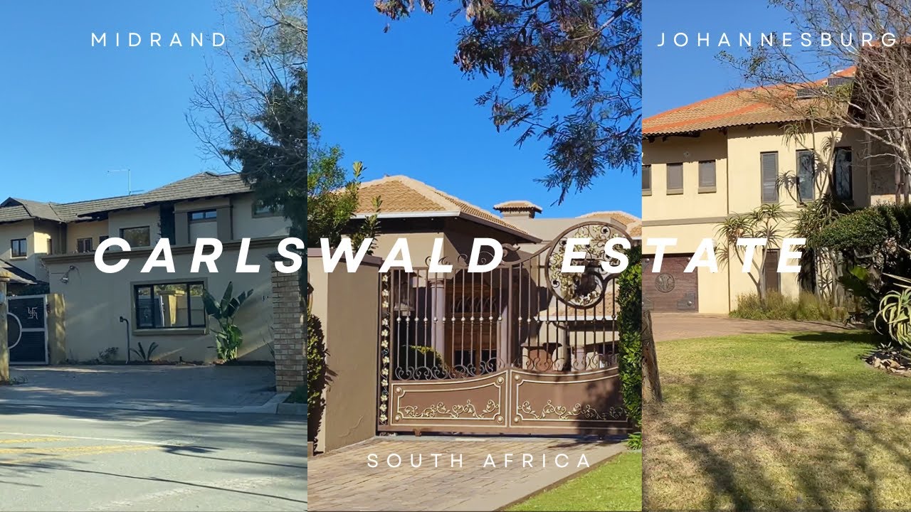 Driving in Carlswald Estate, Midrand, Johannesburg | South Africa |