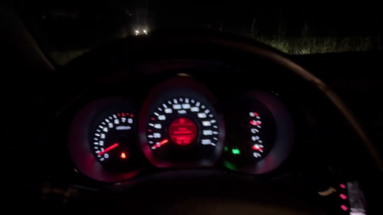 K6C LED 4300К на Rio 3 в штатных линзах