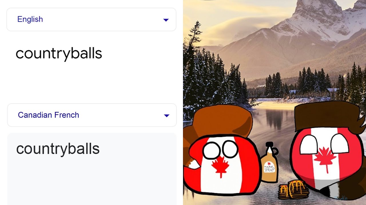 Countryballs in different languages meme (Part 7)