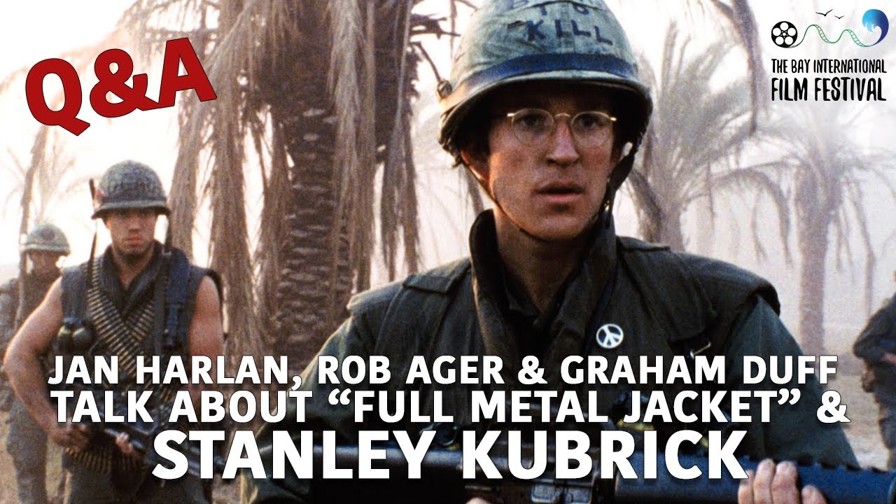 TBIFF23: Jan Harlan, Rob Ager & Graham Duff after a screening of Stanley Kubrick’s FULL METAL JACKET