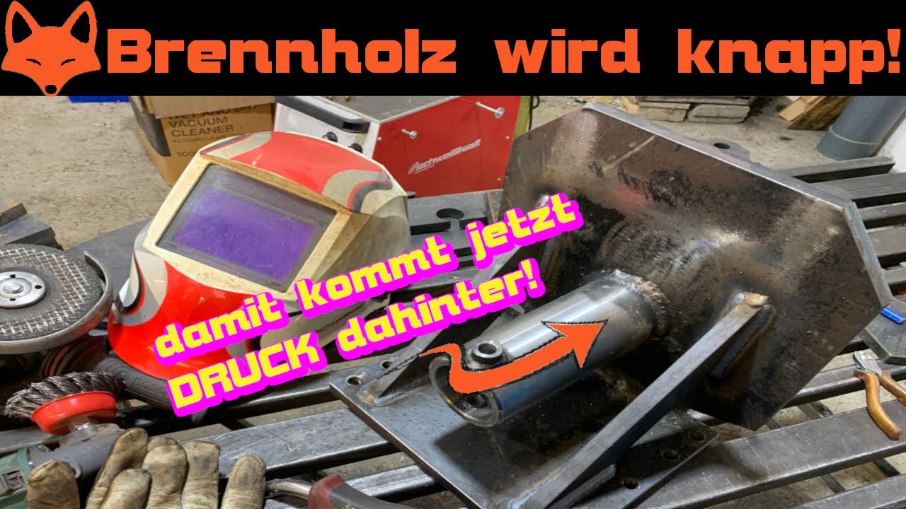 Brennstoffknappheit im Bayerwald - Weiter gehts am Holzspalter