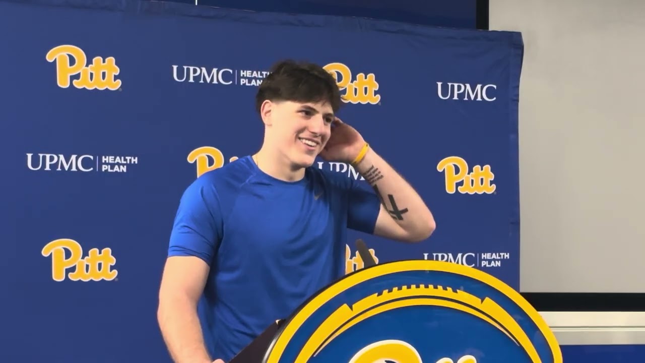Pitt QB Mason Heintschel Talks Improving on Freshman Season, Continued Leadership | 3/2/26 | PSN