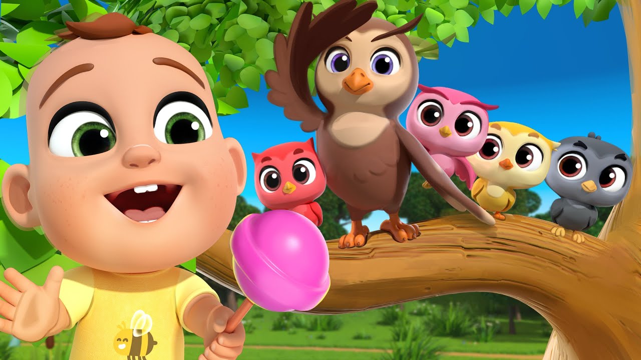 A Wise Old Owl | Lalafun Nursery Rhymes & Kids Songs