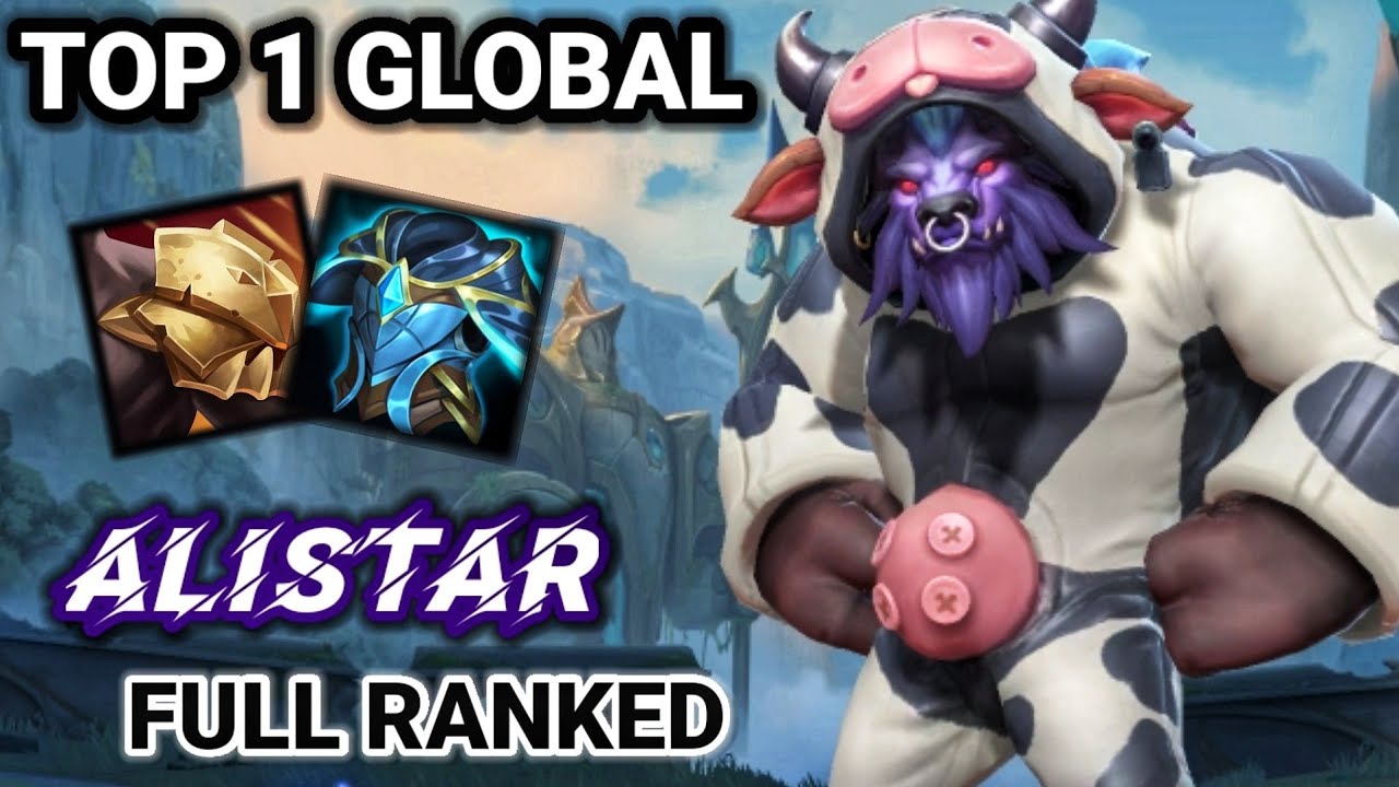 Wild Rift Top 1 Alistar - Ranked Full Gameplay