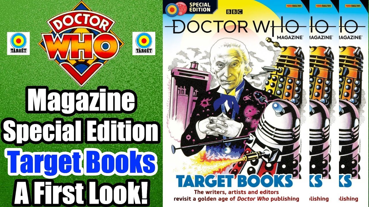 Журнал «Доктор Кто» — специальное издание Target Books — первый взгляд на этот удивительный журнал!