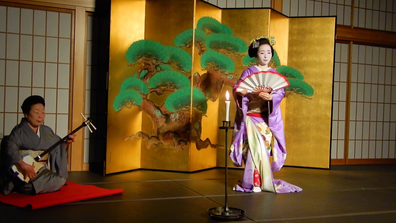 2018.03.02 京都の祇園東の舞芸妓さん Kyoto's maiko dance harusame