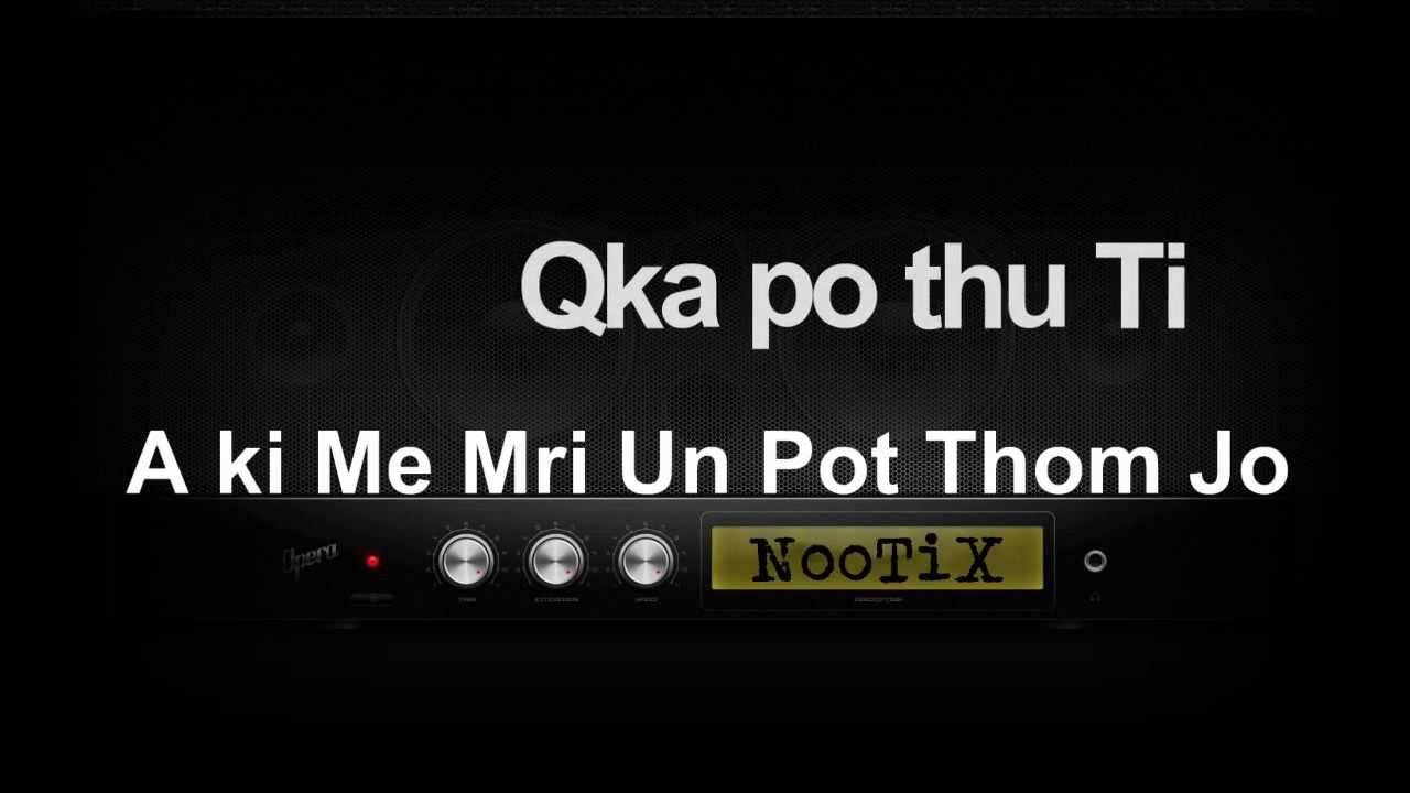 NooTiX - Qka Po Thu Ti - Sopi Records [ 2012 ] ( Diss )