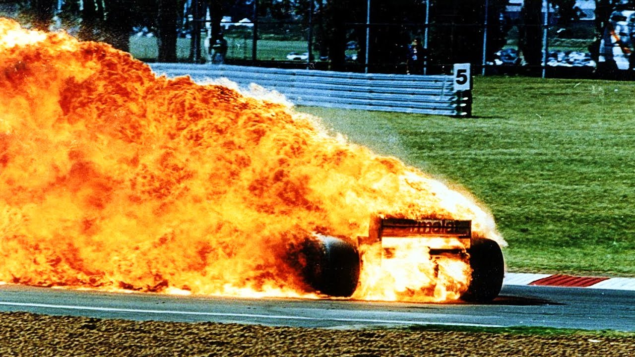 De meest BRUTALE crashes in de geschiedenis van de Formule 1!