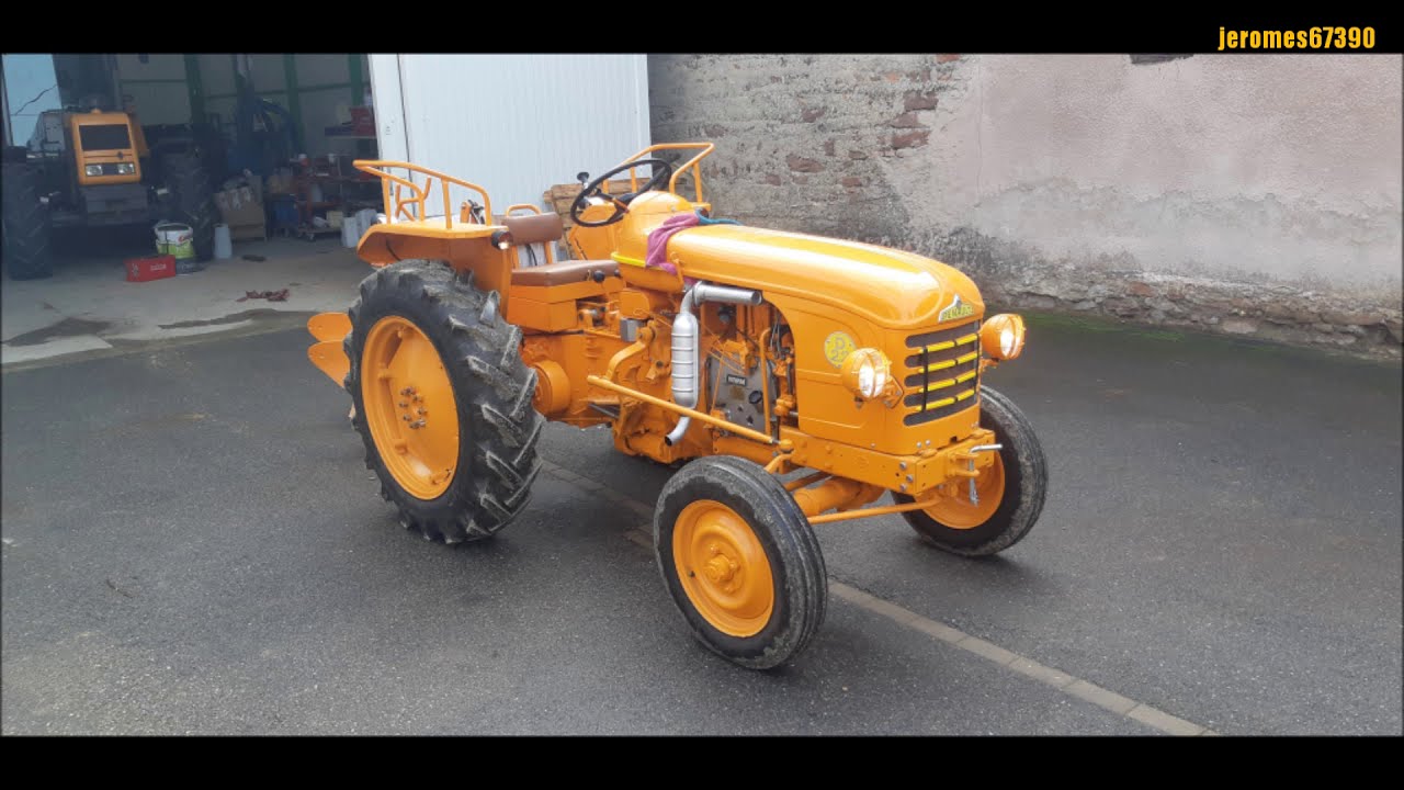 Restauration tracteur Renault d22
