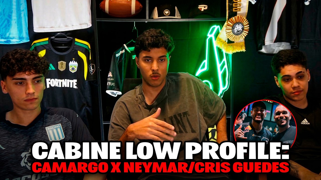 CABINE LOW PROFILE COMENTA SOBRE TRETA ENVOLVENDO CAMARGO, CRIS GUEDES E NEYMAR JR.