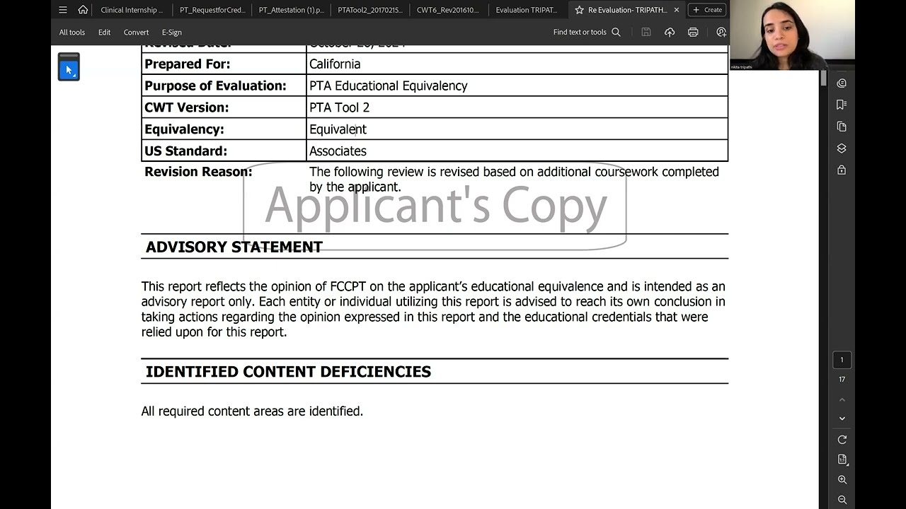 Overcoming Credentialing Deficiencies to Become a Licensed Physical Therapist/PTA in USA/California