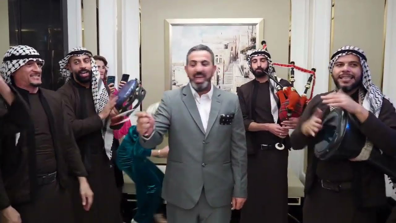 اقوى زفة عرسان فلسطينيه Palestinian wedding (فرقة ديرتنا 0795278851)