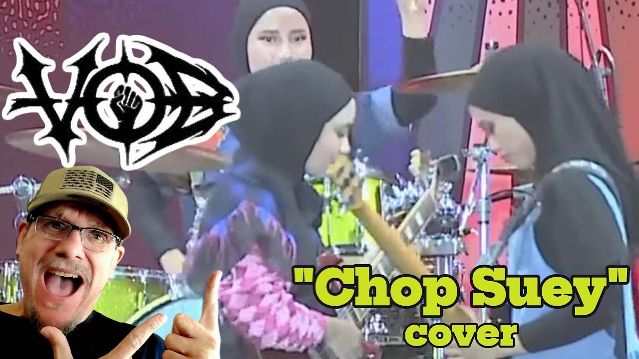 Voice Of Baceprot | CHOP SUEY (cover) | First Time Reaction. Nice job!