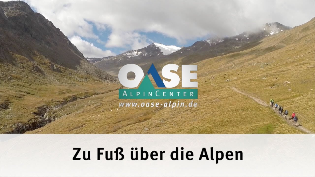 Alpen&uuml;berquerung E5 Fernwanderweg Oberstdorf - Meran