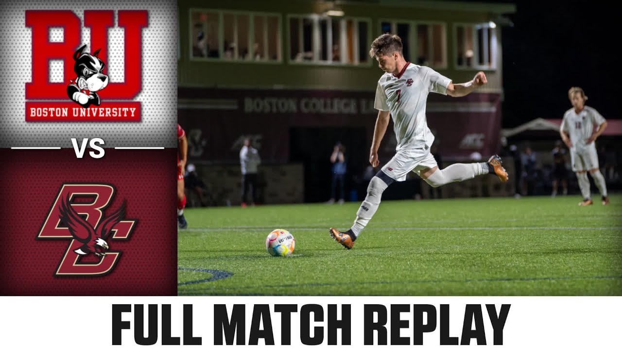 Boston University vs. Boston College Full Match Replay | 2023 ACC Men's Soccer