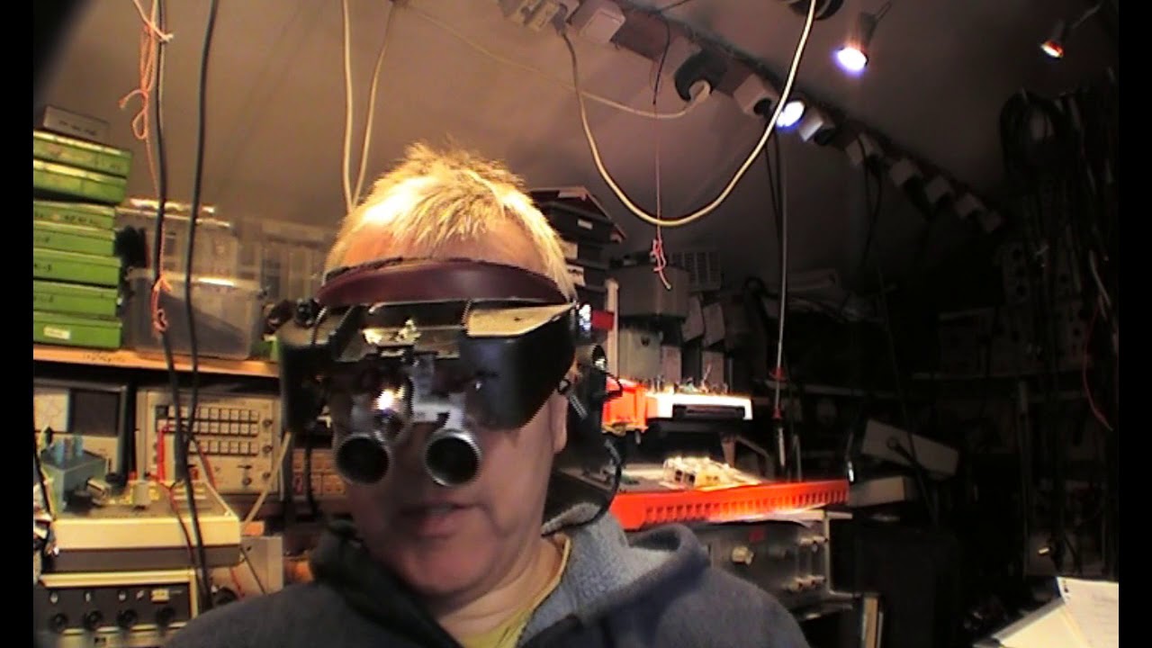 Modded headband magnifier