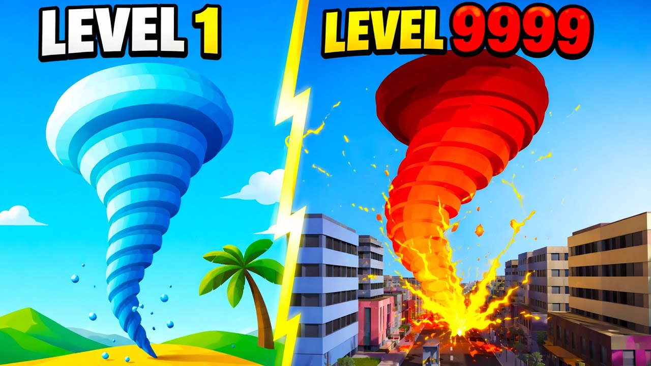 Tornado.io 3! NEW IO GAME!