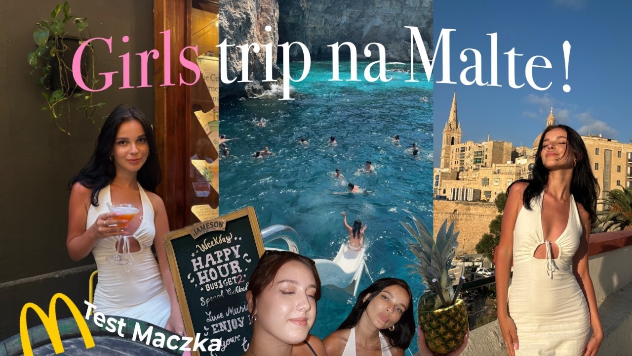 Girls Trip na MALTE | test maczka, girls night, blue lagoon | VLOG