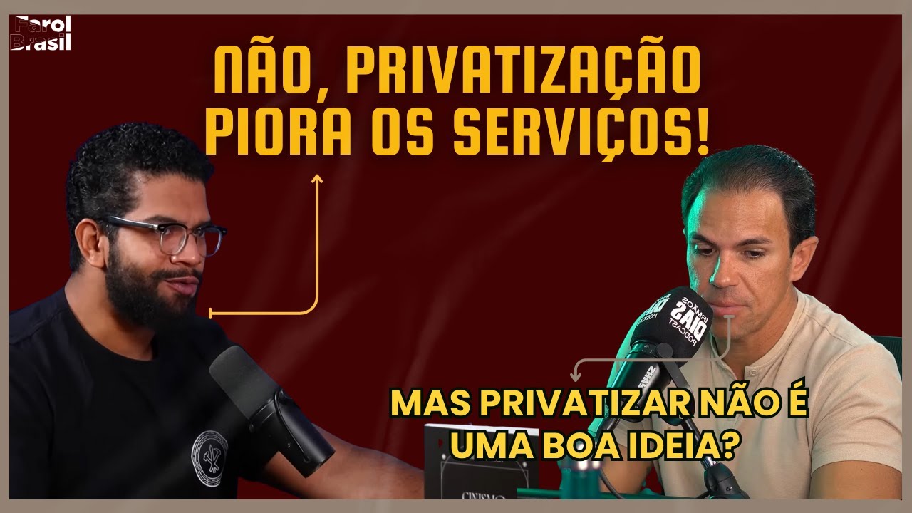 Jones Manoel explica os males da privatização