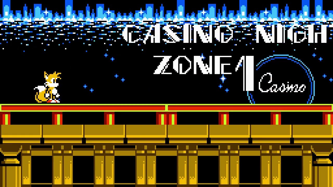 casino night cover Sonic The Hedgehog Pocket Adventure