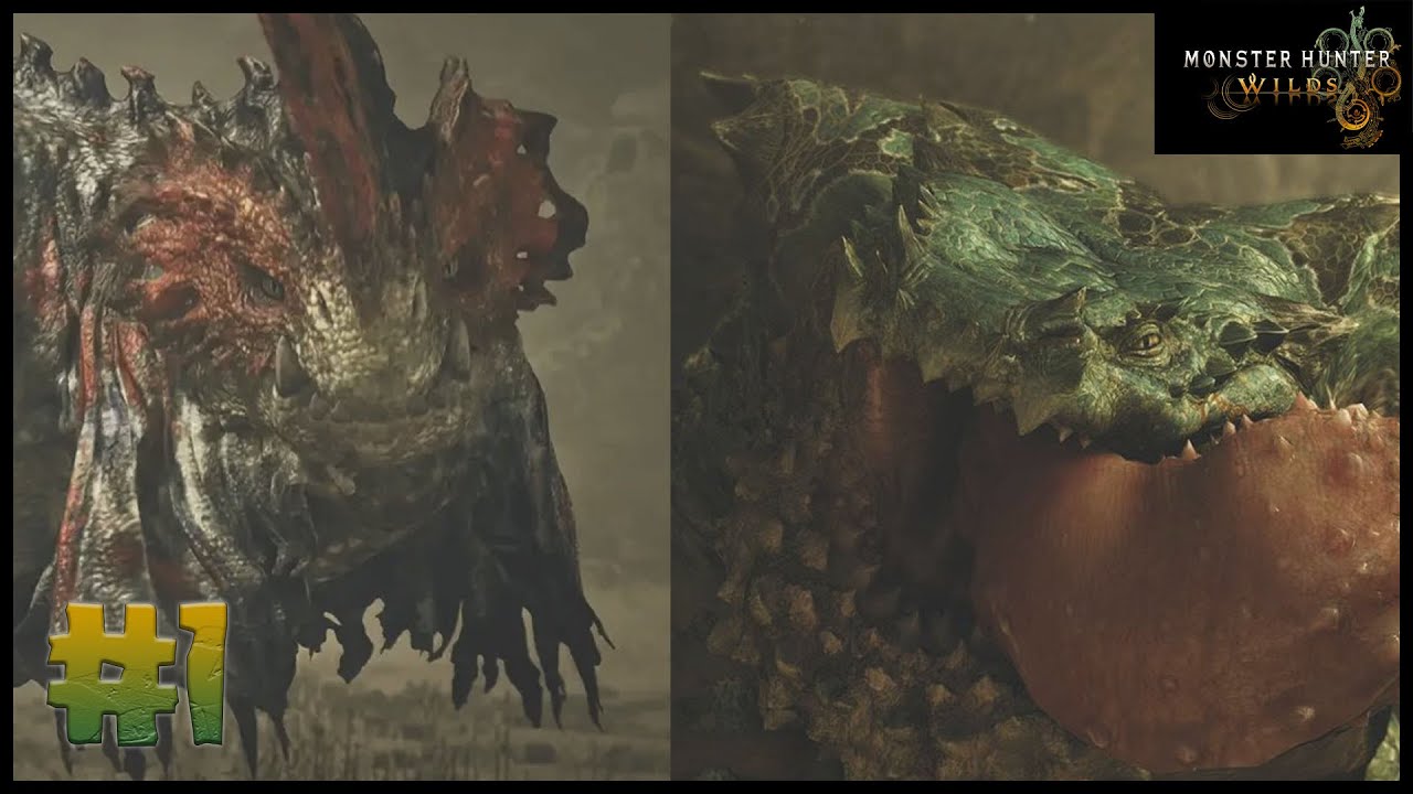 Monster Hunter Wilds : empezamos la aventura, cazamos un Chatacabra y un Quematrice