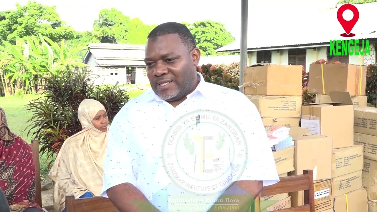 Taasisi ya Elimu ya Zanzibar imefika Skuli ya Kengeja kuwafariji  wanafunzi walioathiriwa na moto