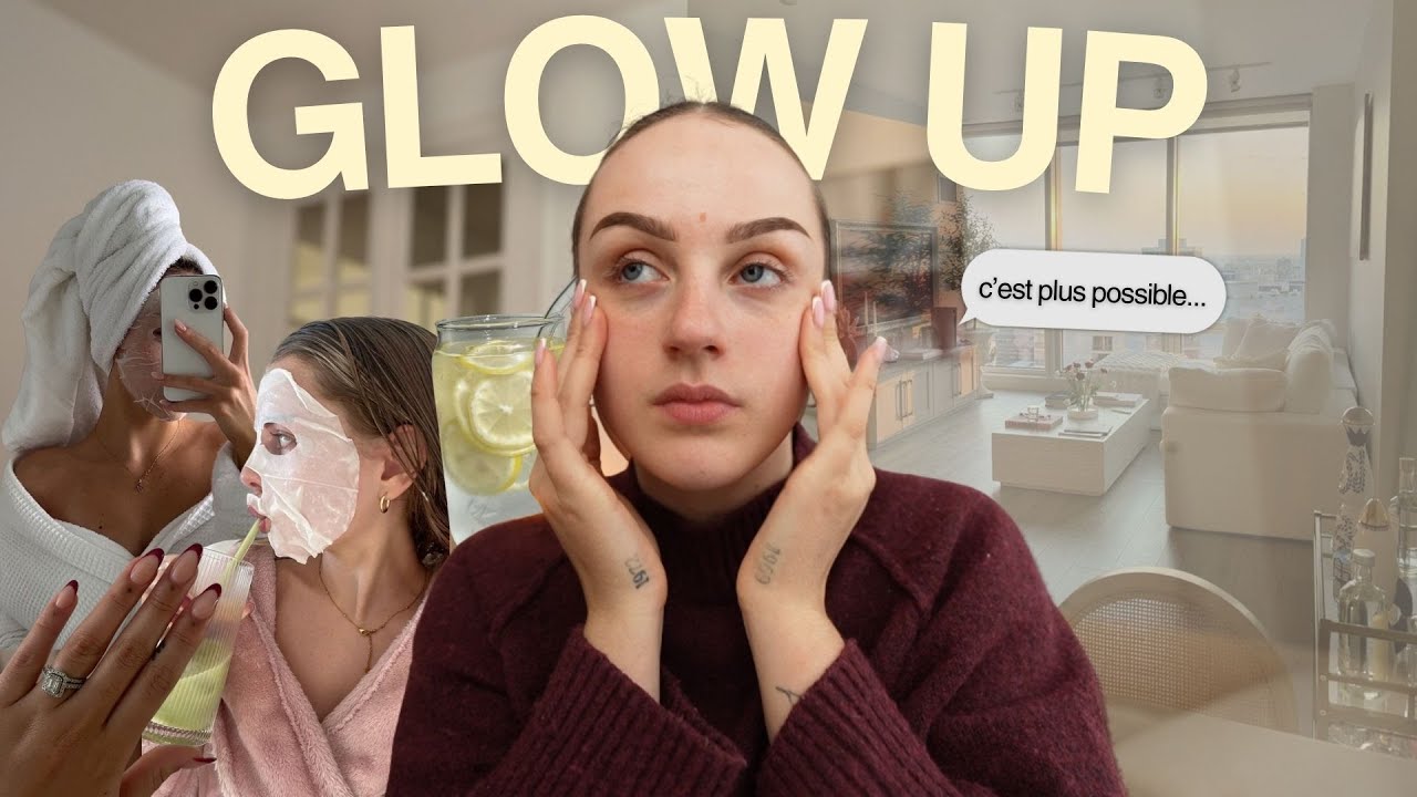 J'ESSAIE DE GLOW UP POUR 2026... (nouveaux ongles, haircare, makeup, bodycare) & visite d'apparts !!