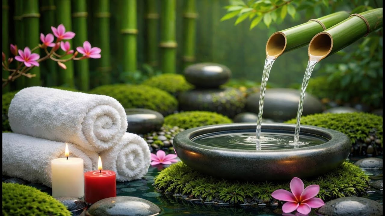 Healing Piano Sleep Music – Water Sounds for Anxiety Relief & Deep Rest