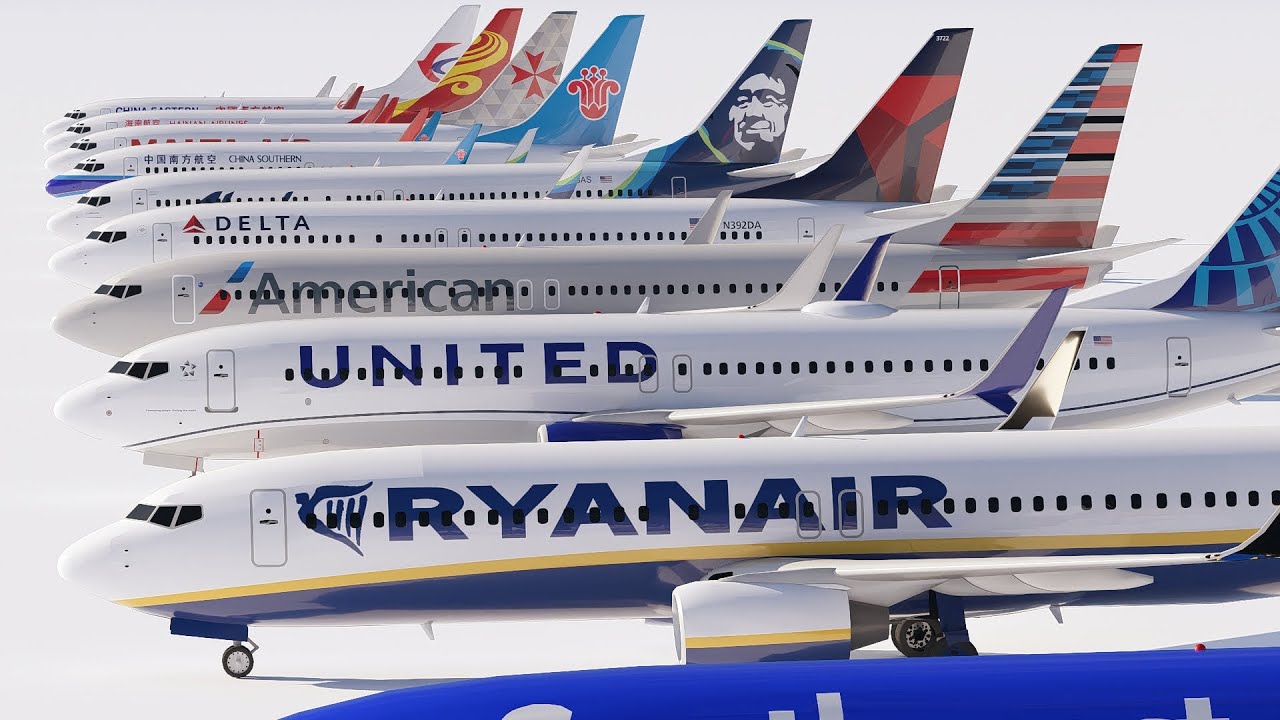 Top10 Largest Boeing 737 Operators