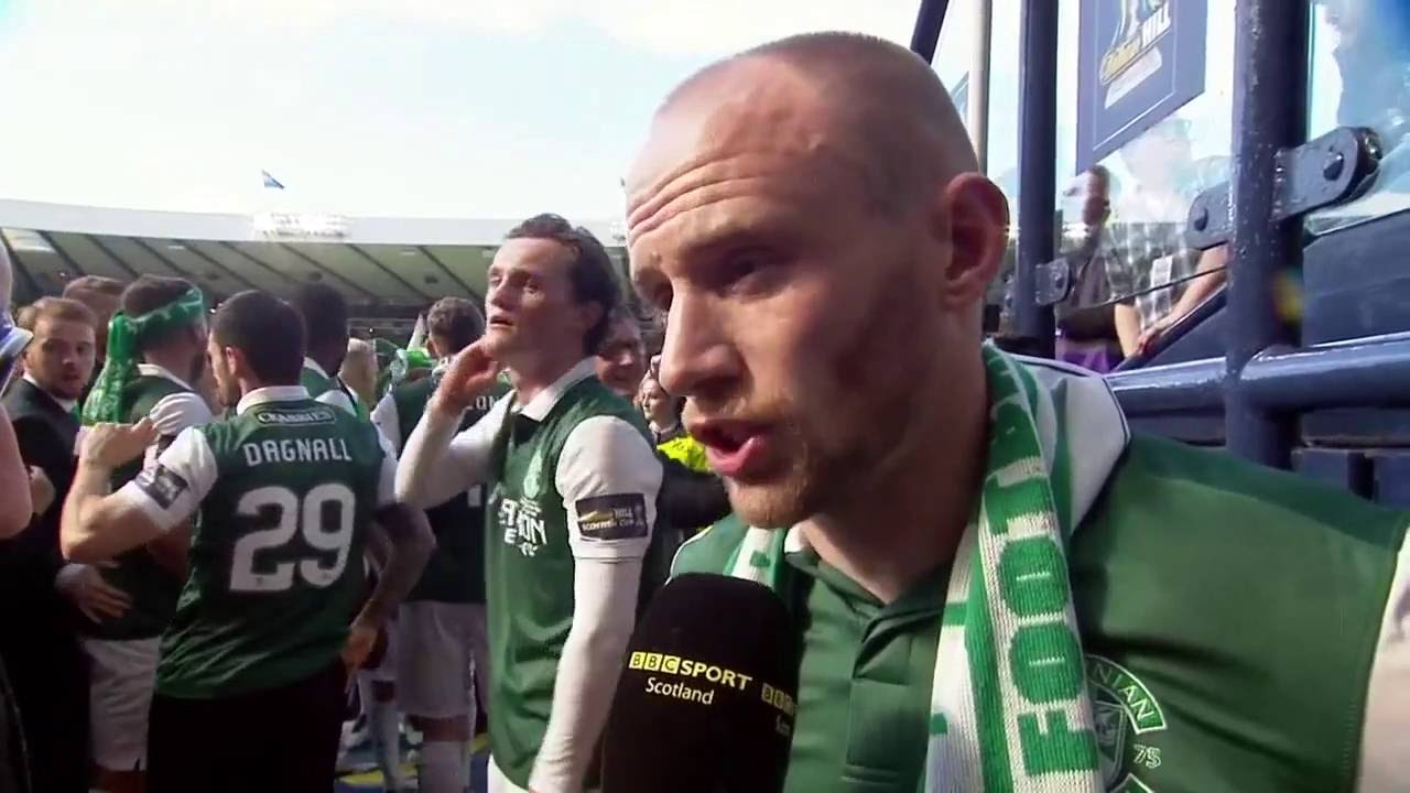 David Gray Interview Scottish Cup Final Sportscene May 21st 2016