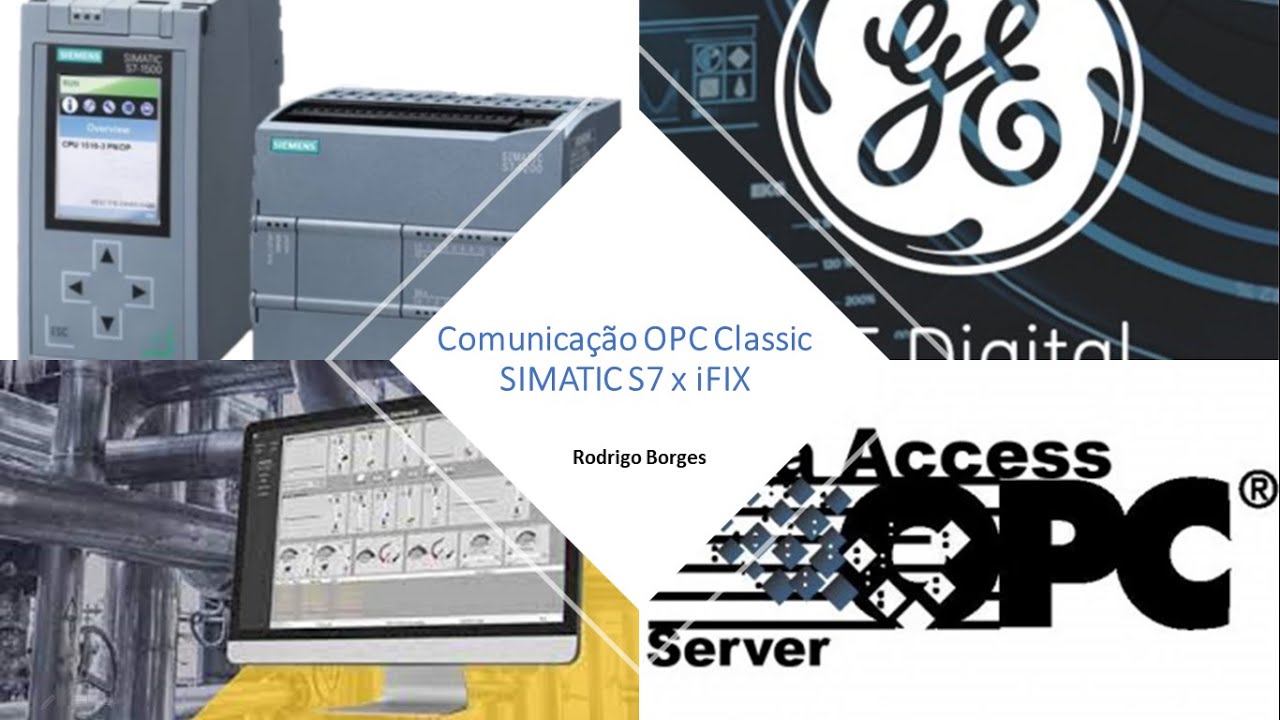 Comunica&ccedil;&atilde;o OPC Classic SIMATIC S7 x iFIX