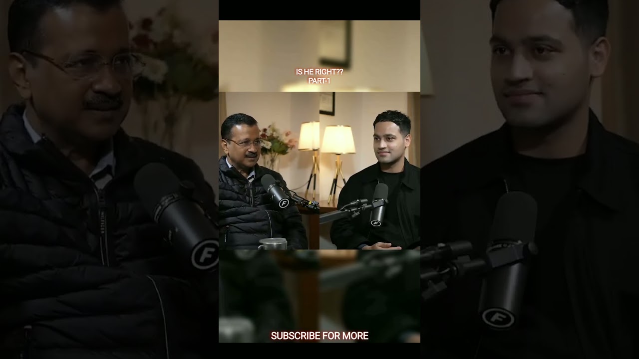 KEJRIWAL ON HIS LIFESTYLE #youtube #kejriwal #podcast #youtubeshorts #trending #incometax