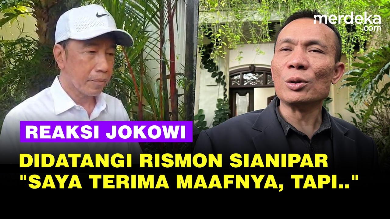 Reaksi Jokowi Didatangi Rismon Sianipar: Saya Menerima Permohonan Maaf, Mengenai...