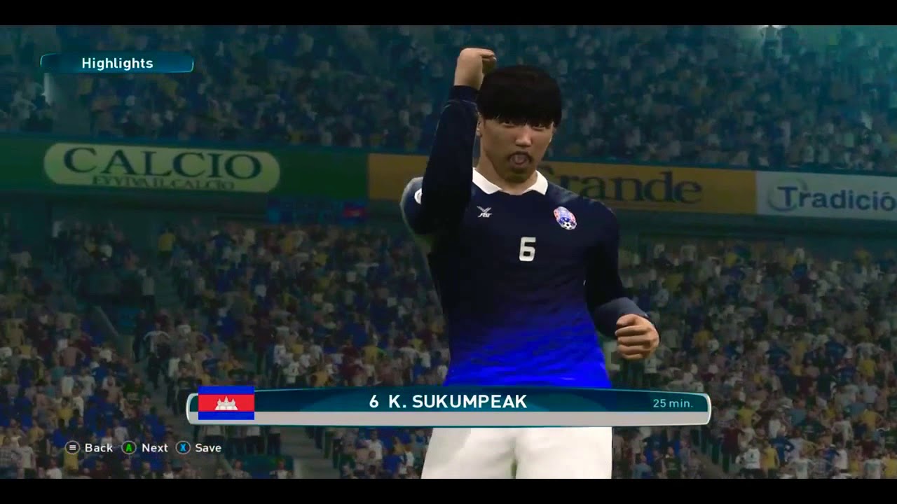 Cambodia VS New Zealand|5-0| Khmer Gamer