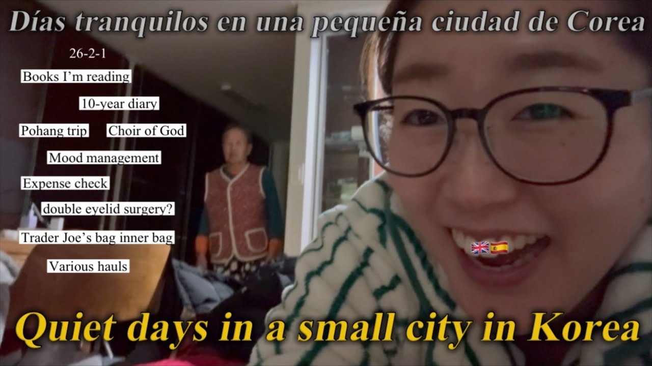 Sub) Korea vlog | small city, living with grandparents, introvert