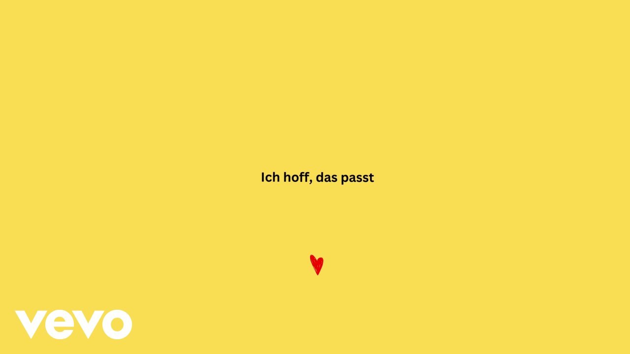 bac - Noch ein bisschen draußen (ich hoffe, das passt) (Lyric Video)