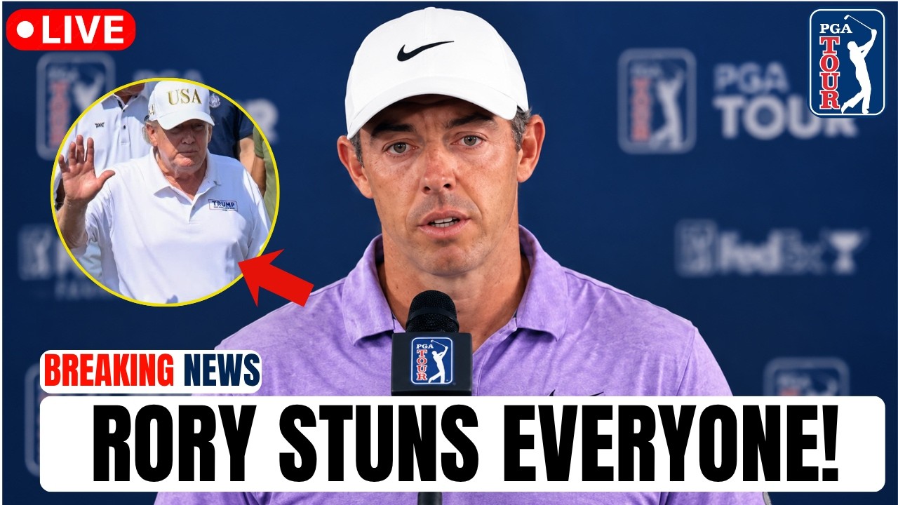 RORY McILROY STUNS GOLF WORLD! Tough Irish Open Round Ends With SHOCKING Trump Dinner!