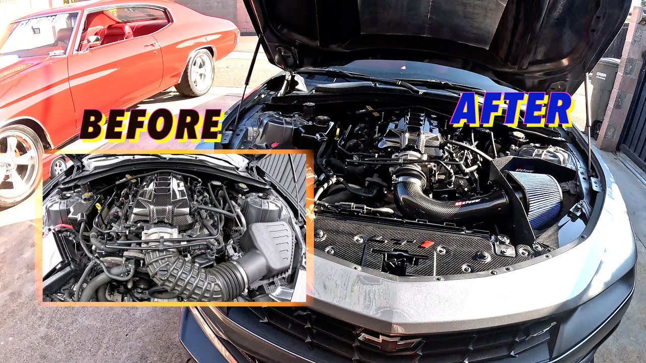 Camaro LT1 Carbon AFE Cold Air Intake