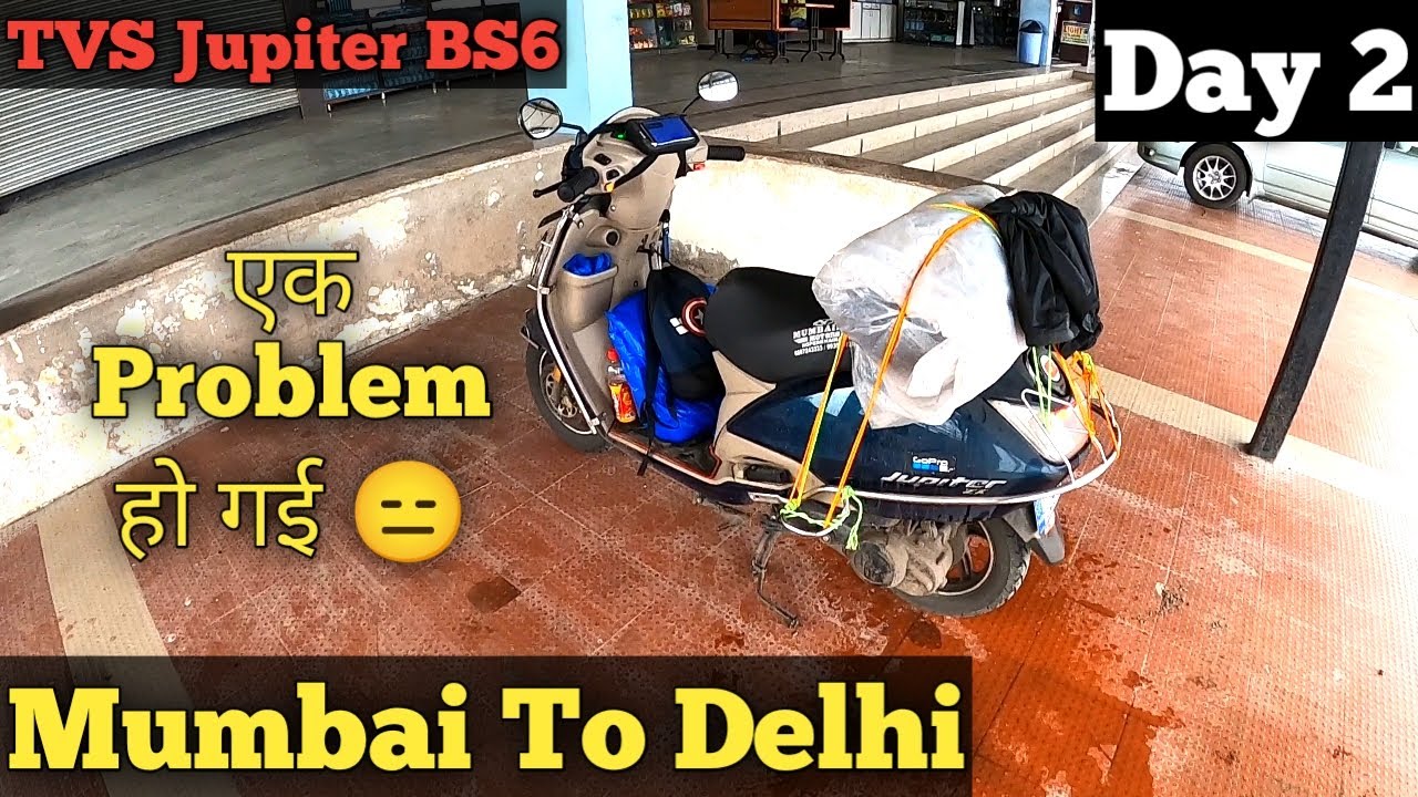 Mumbai To Delhi On TVS Jupiter BS6 | Day 2 - Ajmer | 2021 | अब यहाँ कौन मदद करेगा मेरी 🤯