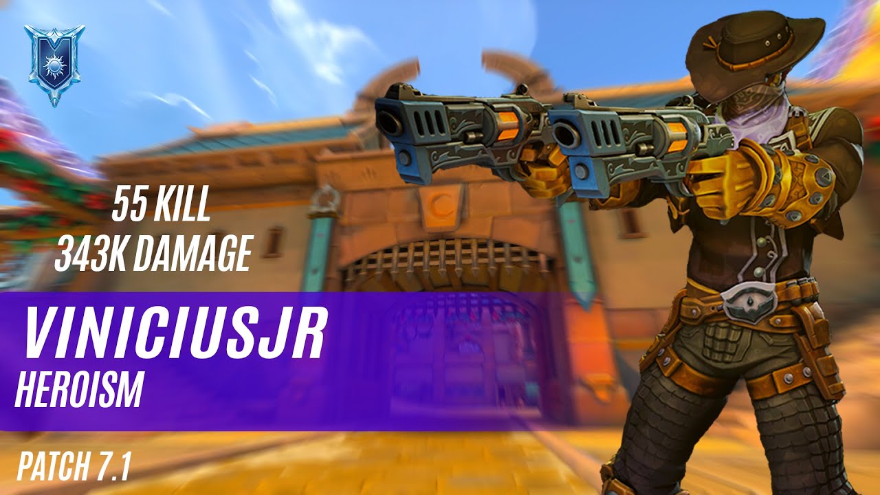 WOW 55 KILL 343K DAMAGE VINICIUSJR LEX PALADINS COMPETITIVE (NEW PATCH 7.1) HEROISM