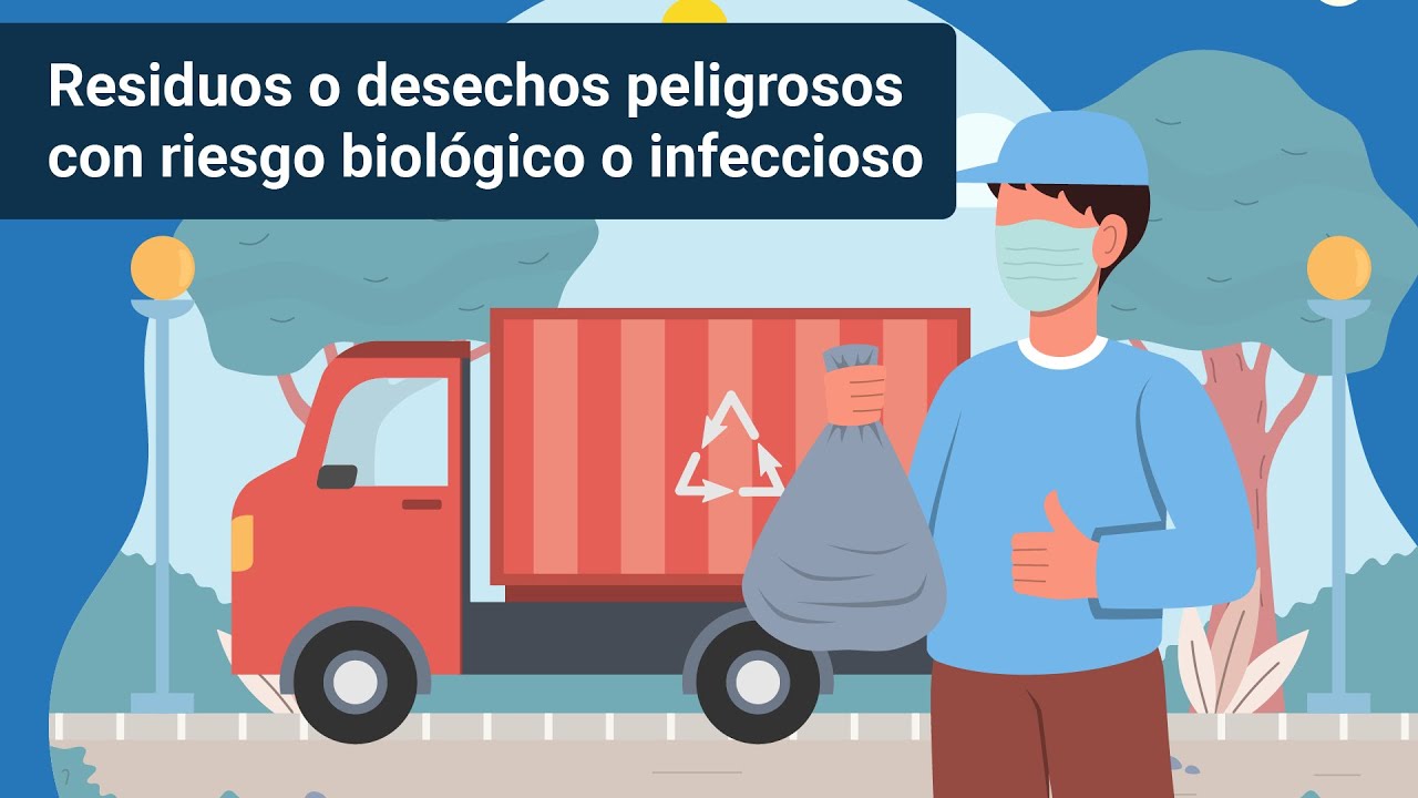 Residuos o desechos peligrosos con riesgo biológico o infeccioso