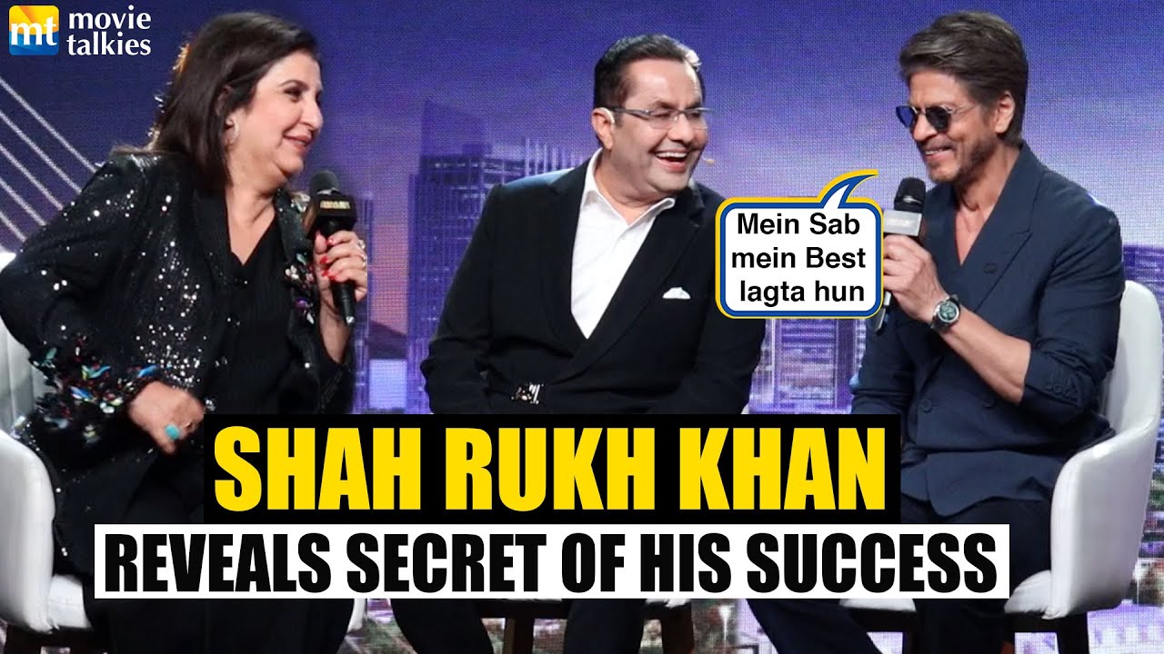 What is the secret of Shah Rukh Khan's success? Watch SRK's answer to Farah Khan's question